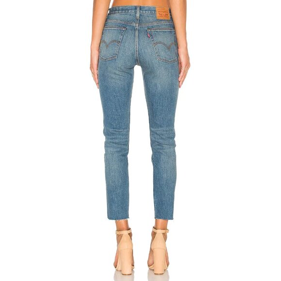 LEVI'S WEDGIE SKINNY JEANS, SIZE: 26, LIKE NEW - Picture 6 of 8